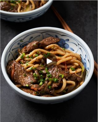 Beef Udon Noodles, Mongolian Beef Noodles, Beef Udon, Marion Grasby, Rump Steak, Decision Fatigue, Cooking Stuff, Main Point, Mongolian Beef