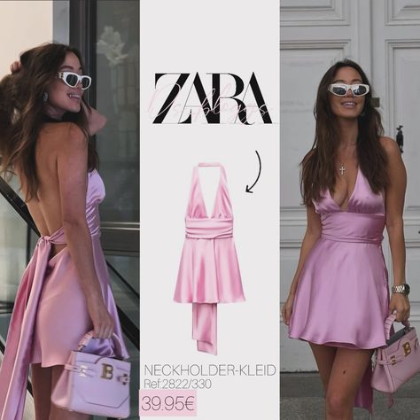 | 🩷 Werbung/Anzeige __________________________________ #summer #outfit #outfitinspiration #style #frau #fashion #zara #clothes #klamotten… | Instagram Zara Pink Dress, Zara Clothes, Fancy Stuff, Zara Outfit, Outfit Goals, Two Piece Outfit, Swag Nails, Summer Outfit, Pink Dress