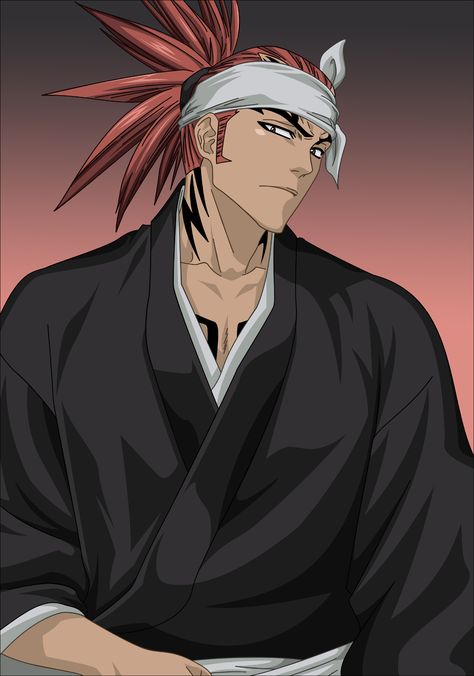 Abarai Renji Icons, Renji Abarai Wallpapers, Abarai Renji Fanart, Renji Abarai Pfp, Renji Abarai Fanart, Renji Abarai Villain, Bleach Renji, Abarai Renji, Renji Abarai