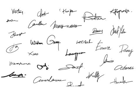 Famous Entrepreneurs, Cool Signatures, Larry Page, John Hancock, Mark Zuckerberg, Rich People, Business Man, Signs