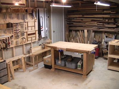 Close Grain: Workshop Reorganization Woodworking Garage, Workshop Layout, Woodworking Shows, Woodworking Shop Layout, Woodworking Joinery, Workshop Design, Diy Workshop, Shop Layout, Woodworking Workshop