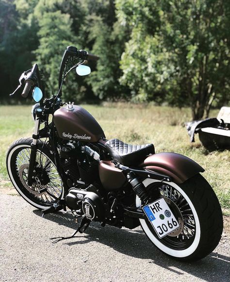 Harley Sportster Bobber, Sportster 1200 Custom Ideas, Harley Sportster, 48 Sportster, Sportster 883 Iron Custom, Harley Davidson Motorcycles Sportster, 2007 Harley Davidson Sportster 1200, Harley Sportster 1200, 2003 Sportster 1200