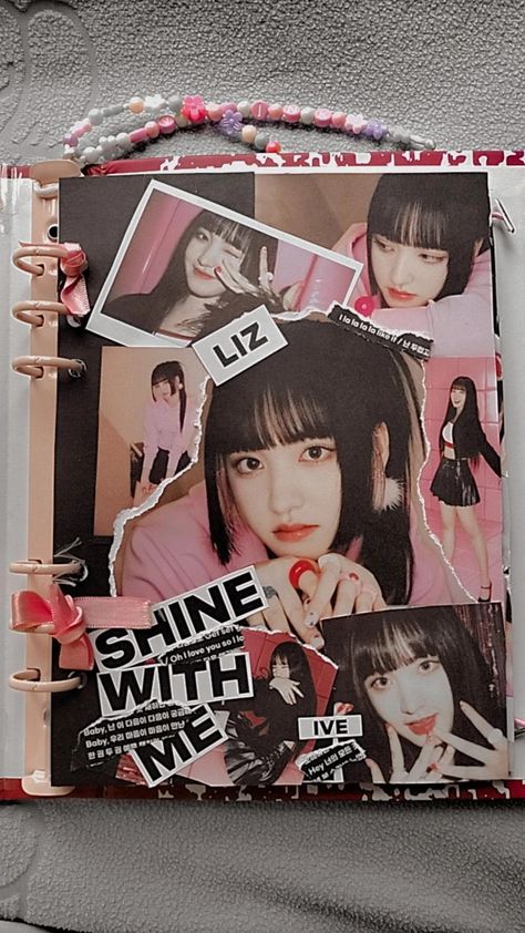 Decorated Binder Cover, Kpop Binder Divider, Kpop Binder Deco Cover, Decorated Binders, Binder Design Cover Ideas, Kpop Binder Cover Ideas, Photocard Binder Cover, Binder Cover Kpop, Kpop Binder Cover