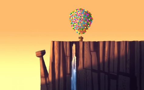 balloons, Artwork, Up (movie) HD Wallpaper Desktop Background Up Movie House, Up Pixar, Up The Movie, Up Movie, Film Up, Paradise Falls, Disney Pixar Up, Disney Up, Wallpaper Dekstop