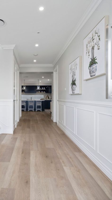 Hampton Style Renovation, Hamptons Style Hallway, Hamptons Paint Colours Interior Design, Hamptons Style Sitting Room, Hamptons Style Flooring, Coastal Hamptons Living Room, Modern Hamptons Style Interiors, Hamptons Green Interior, The Hamptons Interior Design