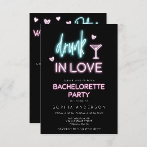 Neon Bachelorette Party Invitation Itinerary for $2.53 - Bachelorette Invitations Neon Bachelorette Party, Neon Bachelorette, Itinerary Invitation, Bachelorette Weekend Itinerary, Bachelorette Weekend Invitations, Bachelorette Party Invitation, Awesome Bachelorette Party, Budget Wedding Invitations, Bachelorette Invitations