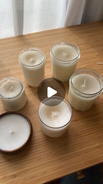 Geevie & Sophia on Instagram: "Let's use up what we've got before we replace it!

I've been collecting my candle "scraps" to turn them into new candles once I had enough, and I was able to make about 6 with repurposed containers I had in my cabinet 🫶🏼 these are also a really cute gift idea!

Honestly I'm not much of a candle girly bc they're expensive lol so I thrift them. But I do think it's worth noting that beeswax candles are the best for indoor air quality and regular ones aren't the best for you :( I know this yet here I am lol

#sustainyourself" Repurposed Containers, Had Enough, Beeswax Candles, Indoor Air Quality, Indoor Air, Air Quality, Cute Gift, Cute Gifts, I Know