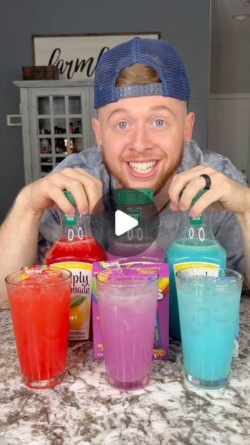 Vodka Mixed Drinks Recipes, Alcoholic Lemonade Drinks, Skittles Drink, Mixed Drinks Alcohol Recipes, Tipsy Bartender Drinks, Summer Mixed Drinks, Vodka Drinks Easy, Summer Drinks Alcohol Recipes, Vodka Mixed Drinks