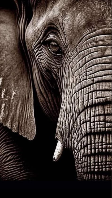 African Animals Photography, Elephant Eye, Elephant Photography, Elephants Photos, Wild Animals Pictures, Elephant Jewelry, Elephant Painting, Trending Pins, African Elephant