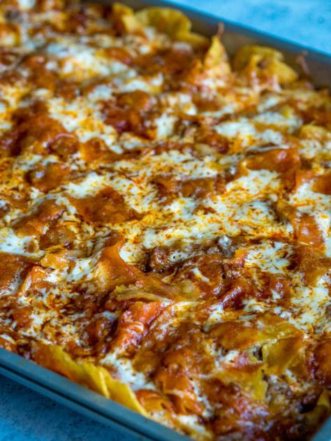 Season Ground Beef, Recipe Tortilla, Tortilla Chip Recipe, Tortilla Chip, Easy Enchiladas, Recipe Beef, Enchiladas Recipe, Beef Enchiladas, 12 Tomatoes