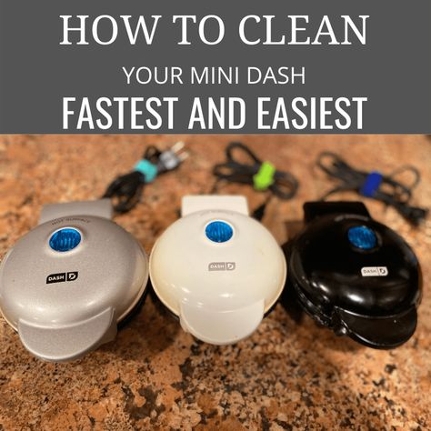 I will show you how to REALLY Clean your Mini Dash without submerging in water.These steps are quick and easy and you will love them! Mini Waffles Maker Recipes, Dash Waffle Maker Storage, Things To Make In Dash Mini Waffle Maker, How To Clean Dash Mini Waffle Maker, Mini Dash Keto Recipes, Recipes Using Mini Waffle Maker, Mini Waffle Maker Recipes Tortilla, My Mini Waffle Maker Recipes, Dash Mini Maker Recipes