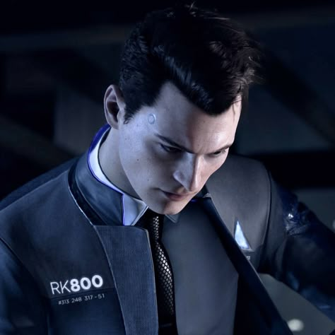 Cristal Connors, Connor Dbh, Connor Rk800, Dbh Connor, Detroit: Become Human, Detroit Become Human Connor, Bryan Dechart, Detroit Being Human, Big Brown Eyes