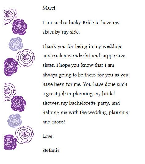 I created these thank you notes for my bridesmaids and included it in their bridesmaids gifts. Notes For Bridesmaids, Bridesmaid Poems, Unique Wedding Accessories, Unique Wedding Centerpieces, Unique Guest Book, Bridesmaid Thank You, Blog Site, Wedding Timeline, We Did It