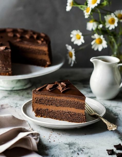 Slice Of Chocolate Cake, Slice Cake, Free Business Card Mockup, A Cup Of Tea, Event Food, Business Card Maker, Flyer Maker, Poster Maker, Presentation Template Free