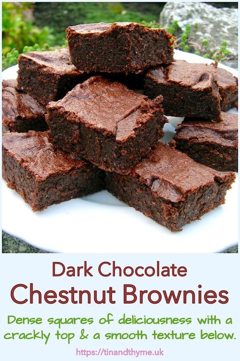 Chocolate Chestnut Cake, Pku Meals, Chestnut Desserts, Chestnut Recipes Desserts, Chestnuts Recipes, Cooking Chestnuts, Chestnut Puree, Nuts Recipes, Savoury Treats