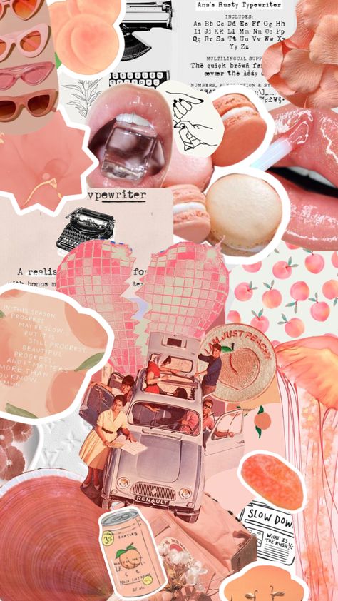 Tysm to seri for giving me a code 🫶🏻🫶🏻🫶🏻#myfirstshuffle #peach #peachpink #vintage #aesthetic #white Peach Aesthetic Vintage, Peach Moodboard, Canva 101, Pink Fruit, Peach Aesthetic, Aesthetic White, Just Peachy, Aesthetic Vintage, Peach Pink