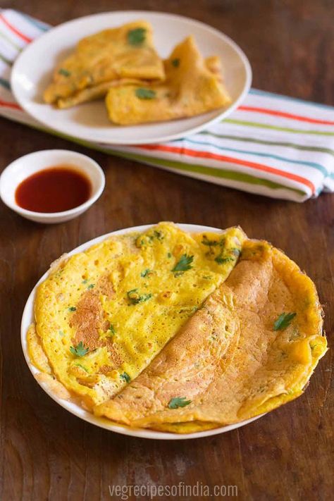 moong dal chilla recipe Dal Chilla Recipe, Indian Breakfast Ideas, Dal Chilla, Moong Dal Chilla, Mung Bean Pancake, Food Habits, Moong Dal, Savory Pancakes, Vegetarian Breakfast Recipes