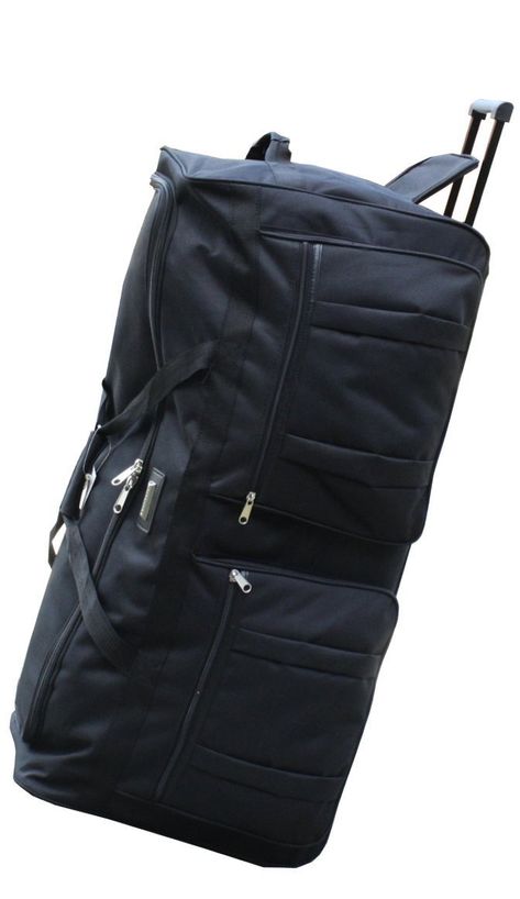 Oversized Bags, Duffle Bag With Wheels, Rolling Duffle Bag, High School Backpack, Hockey Bag, Packing Luggage, Sports Bags, Luggage Bags Travel, Oversized Bag