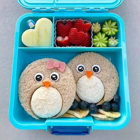 Simple Bento, Fun Kid Lunch, Toast Art, Winter Lunch, Baby Lunch, Preschool Lunch, Kids Bento, Bento Box Ideas, Bento Box Kids