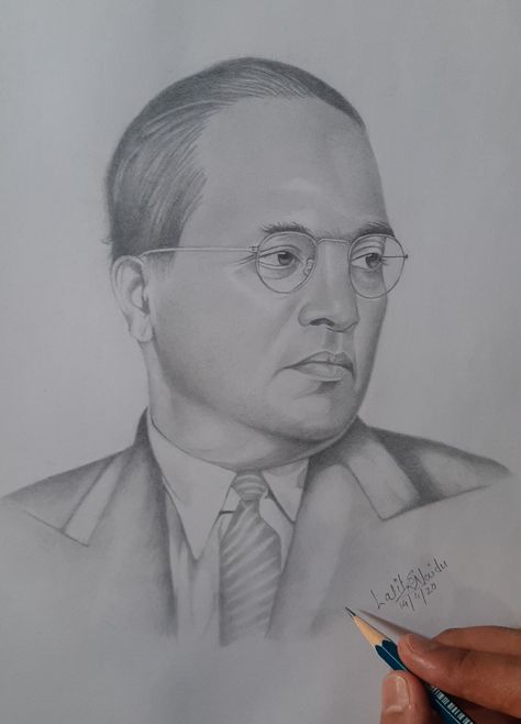 Today on occasion of, Bharat ratna Dr.Baba saheb Ambedkar 129th Birth Aniverssary, I am presenting you my ✍Pencil Sketch project of, 🙏Dr.B.R Ambedkar 🙏, who was Great jurist, economist ,politician and social reformer. Br Ambedkar Sketch Easy, Dr Babasaheb Ambedkar Sketch Easy, Bhim Rao Ambedkar Sketch, Dr Ambedkar Sketch, B R Ambedkar Drawing, Ambedkar Pencil Sketch, Babasaheb Ambedkar Sketch, Ambedkar Sketch, Dr Baba Saheb Ambedkar