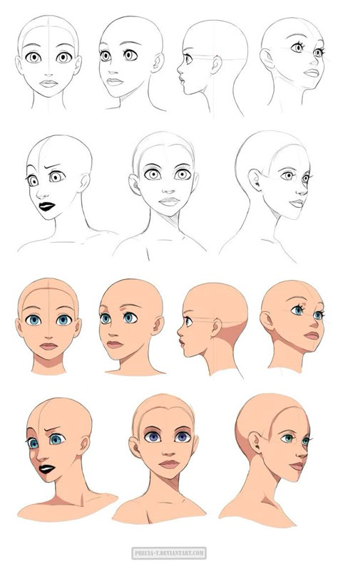 Disney Style Drawing, Disney Art Style, Drawing Hands, Drawing Heads, Cartoon Faces, 영감을 주는 캐릭터, Facial Expressions, Disney Drawings, Drawing Tutorials