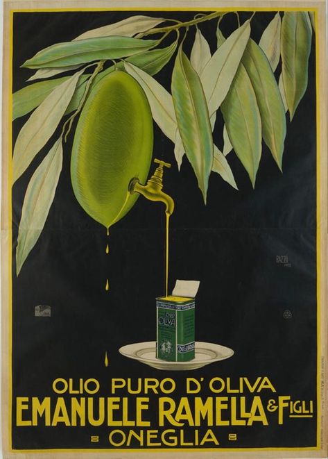 ... Olive Oil Illustration, Olive Oil Aesthetic, Aesthetic Posters, Italian Lifestyle, Peace Art, Vintage Packaging, Retro Advertising, Poster Ads, Retro Brand