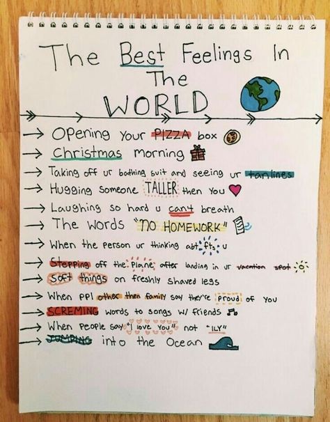 Best Feelings In The World, The Best Feelings, Best Feelings, Spelling Mistakes, Vie Motivation, Bullet Journal Notebook, Bullet Journal Inspo, Les Sentiments, Bullet Journal Ideas Pages