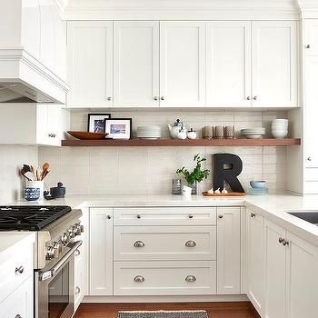 Small U Shaped Kitchen, White Shaker Kitchen Cabinets, Work Triangle, Efficient Kitchen, Shaped Kitchen, White Shaker Kitchen, White Shaker Cabinets, Shaker Kitchen Cabinets, Diy Kitchen Remodel