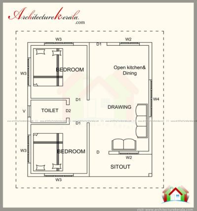 Delectable 70+ 500 Sq Feet Apartment 600 Sq Ft House Plans, 600 Sq Ft House, House Plans 2 Bedroom, 500 Sq Ft House, Home Gym Design Garage, 2 Bedroom House Plans, A Frame House Plans, Apartment Floor Plan, Duplex House Plans