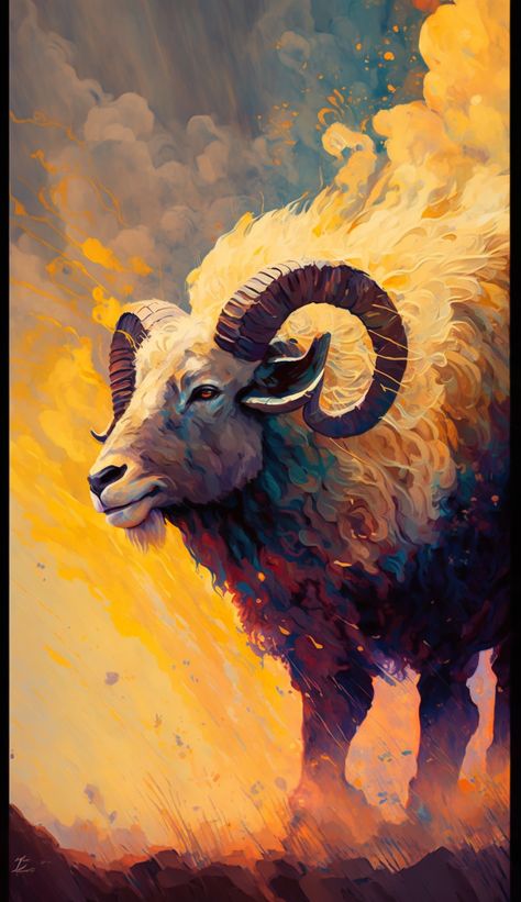 Aries Illustration, Ethereal Art Aesthetic, Aries Wallpaper, Zodiac Fashion, Astrology Signs Aries, Astrology Aesthetic, Aries Aesthetic, Dusk Sky, Aries Art