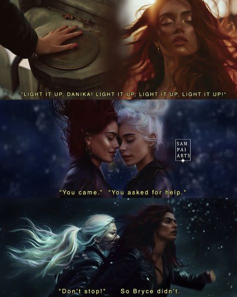 Bryce And Danika, Bryce Hunt, Throne Of Glass Books, Sarah J Maas Books, Emotional Rollercoaster, I Cried, Book Dragon, Crescent City, Throne Of Glass