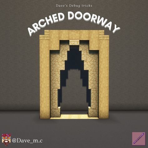 Minecraft Dormer Window, Minecraft Garage Door, Doorway Designs Minecraft, Door Ideas Minecraft, Minecraft Monster Build, Round Roof Minecraft, Door Design Minecraft, Minecraft Archway Entrance, Minecraft Door Design