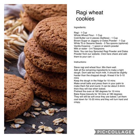 Ragi wheat cookies Millet Cookies Recipe, Ragi Cookies Recipe, Otg Recipes Indian, Ragi Cookies, Ramadan Snacks, Lavash Recipes, Millet Cookies, Health Walk, Punjabi Recipes