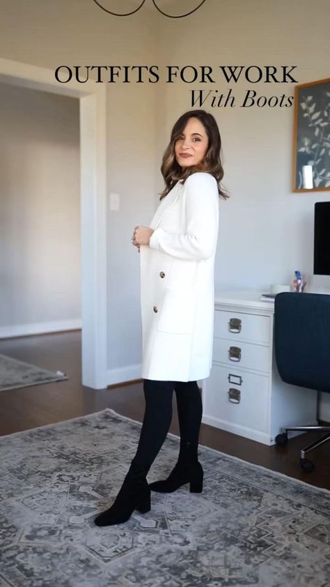 Professional Winter Outfits Women, Rainy Day Work Outfit Professional, Winter Work Shoes, Winter Business Outfits, Business Casual Outfits Winter, Simple Work Outfits, Winter Work Wear, Outfits For Work, Luxe Clothing