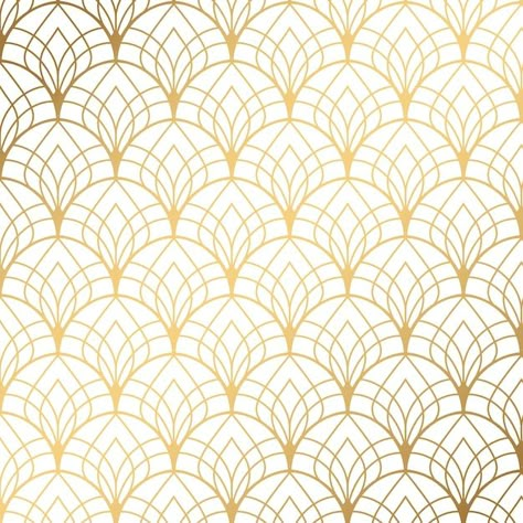 Art Deco Wall Paper, Reception Background, Art Deco Pattern Design, Gold Art Deco Pattern, Art Deco Background, Art Deco Geometric Patterns, Arte Art Deco, Art Deco Tattoo, Art Deco Stencil