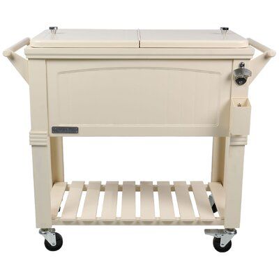 Cooler With Wheels, Cooler Cart, Cream Furniture, Patio Cooler, Rolling Cooler, Outdoor Cooler, Beverage Coolers, Drink Cart, Radio Flyer