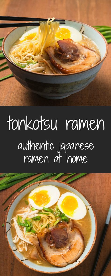 Ramen At Home, Pinoy Foods, How To Make Ramen, Tonkotsu Ramen, Ramen Noodle Recipes, Ramen Recipes, Munnar, Thanksgiving Food, God Mat