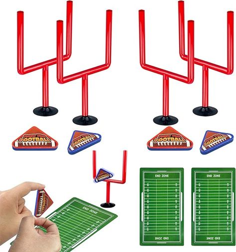 Amazon.com: XIPEGPA 10 PCS Mini Flick Football Games Mini Table Top Sports Games with Foam Footballs Goal Post and Cards Finger Toys Office Indoor Football Sports Party Favors Birthday Gifts Office Desk Toys : Toys & Games Football Goal Post, Office Desk Toys, Finger Games, Sports Party Favors, Nice Boys, Indoor Football, Table Football, Party Favors Birthday, Game Prizes