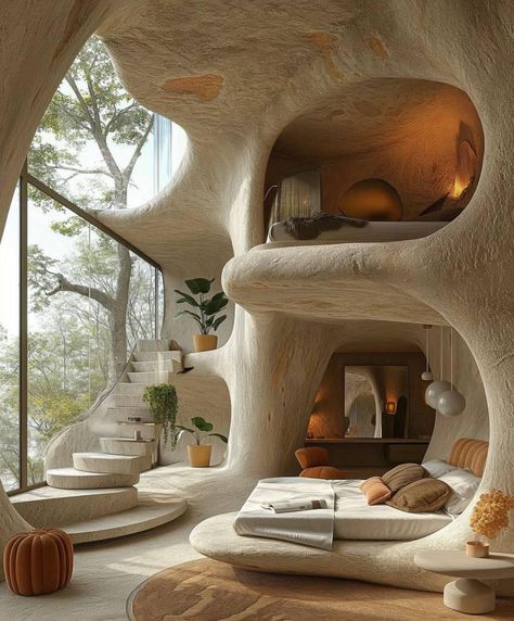 Cob House Interior, Cob House Plans, Earthship Home, Mud House, Adobe House, Cob House, Earth Homes, Natural Building, Earthship