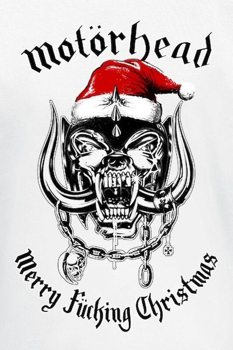 Heavy Metal Christmas, Lemmy Motorhead, Rock Poster Art, Lemmy Kilmister, Muppet Christmas Carol, Heavy Metal Art, Creepy Christmas, Christmas Phone Wallpaper, Heavy Metal Music