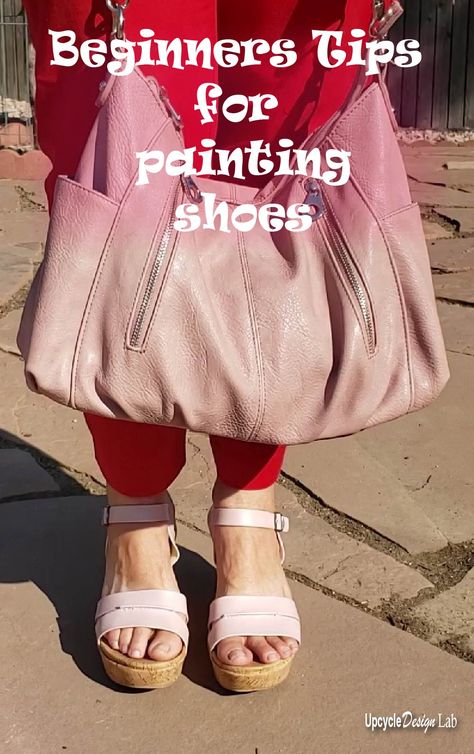 How to Paint Patent Leather Shoes and Sandals - Tips For Beginners - Upcycle Design Lab Paint Leather Shoes, Painting Leather Shoes, Making Sandals, Upcycle Design, Painting Shoes, Diy Sandals, Expensive Shoes, Cinderella Shoes, Costume Shoes