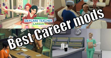 Sims 4 Modeling Career, Sims 4 More Jobs, Sims 4 Career Mods Model, Sims 4 Career Mods Onlysims, The Sims 4 Career Mods, Sims Career Mods, Sims 4 More Careers Mod, Teacher Career, Attack On Titan Series