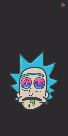 Rick on Pinterest Rick And Morty, Cartoon Character, Hair, Pink, Blue, Black