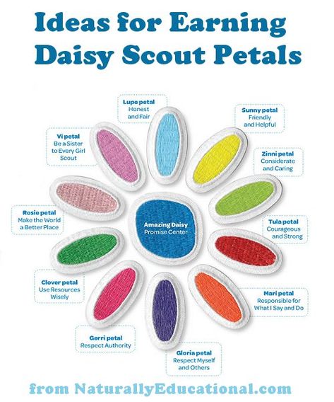 Daisy Girl Scout Crafts and Activities for Earning Petals – Naturally Educational Girl Scout Daisy Petals, Girl Scout Daisy Activities, Girl Scout Meeting Ideas, Girl Scout Mom, Girl Scout Law, Girl Scout Troop Leader, Daisy Troop, Scout Crafts, Scout Mom