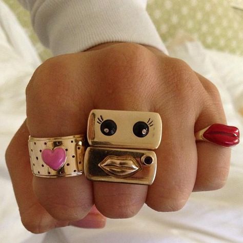 Emoji Jewelry, Instagram Jewelry, Alison Lou, Needful Things, Funky Jewelry, Candy Colors, Lovely Jewellery, Girls Best Friend, Jewelry Branding