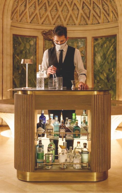 Bar Service Station, Freestanding Bar, Free Standing Bar, Coin Bar, Secret Bar, Bar Trolley, Classical Furniture, Lobby Bar, Portable Bar