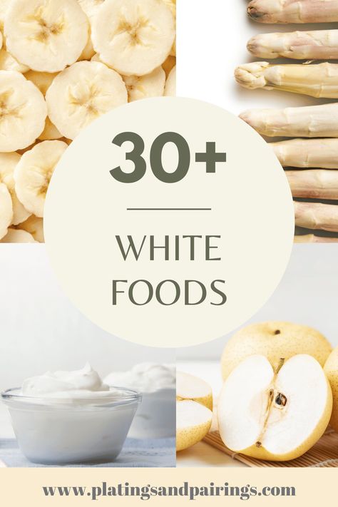 Looking for the BEST white foods for a white party? I’ve got you covered with these delicious food options! White foods are often associated with processed and unhealthy foods, but there are actually many white foods that are healthy and delicious. In this blog post, we will explore 30+ white foods that are good for you. White Savory Food, White Food Charcuterie, Classic Party Food, Color Party White Foods, White Treats For Party, White Party Food Appetizers, White Color Party Food, White Food Recipes, White Colored Snacks