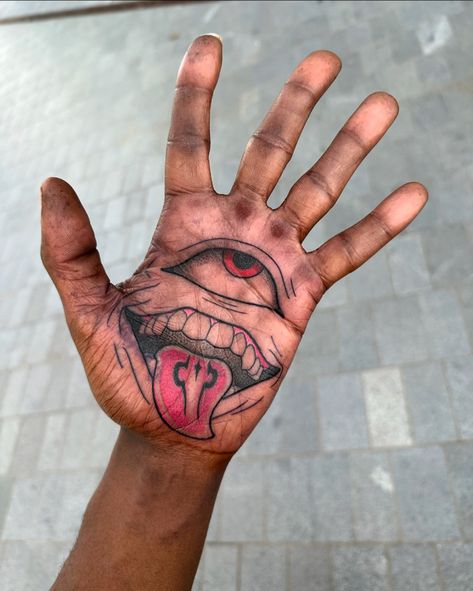 @lukeaashley 👅 Jujutsu Kaisen piece on the palm by our resident artist Luke ✋ Luke’s books are currently closed but keep an eye on his page later in the year for when 2025 bookings will open! 👀 #tattoo #auraninetyfour #palmtattoo #jujutsukaisen #anime #animetattoo #jjk #jujutsukaisentattoo #animetattooartist #handtattoo #blackworktattoo #blackwork #blxckink #blkttt #tattoodo #tattoosnob #vladbladirons #eclipsetattooink #inkerland #inkedmag #tattooideas #tattooinspiration #londontattoo #lo... Anime Palm Tattoo, Jujutsu Kaisen Tattoo, Open Tattoo, Hand Palm Tattoos, Palm Tattoo, Tattoo Anime, Luke Luke, Palm Tattoos, Hand Palm