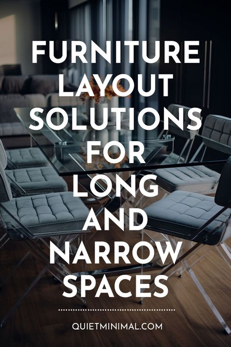 Configuring furniture in a long, narrow living/dining room is tricky. Discover professional designer tips to maximize function and visual spaciousness through strategic layout ideas. #narrowlivingroomideas #smallspaceliving #convertsmallspaces #elongatedlivingroom #narrowdiningroom #smallspacedining #multipurposerooms #apartmenttherapy #roomdividerideas #diningroomlayout #furnitureplacement #interiorlayouttips #interiordesignideas #smallspacedecor Narrow Living Dining Room, Maximize Space, Living Dining, Layout Ideas, Dining Room, Layout, Living Room, Furniture, Design