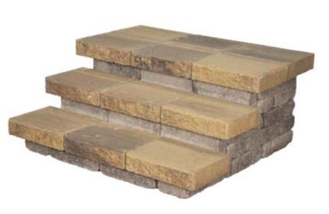 Bring List sophistication into your home with our durable luxury vinyl plank, ideal for building materials applications. This product, featuring dimensions of, combines aesthetics with practicality. Block Stairs, Step Landscape, Diy Stairs Outdoor, Landscaping Around Deck, Entry Exterior, Retaining Wall Steps, Diy Retaining Wall, Landscaping Blocks, Paver Steps